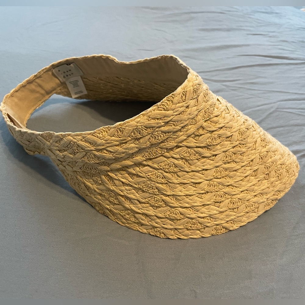 Target Tan Braided Sun Visor